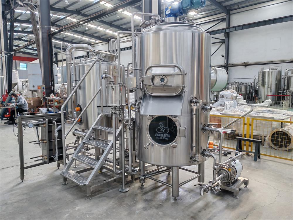 <b>400л Варка с варочными двух посудных дизайн brewery пивоварн</b>